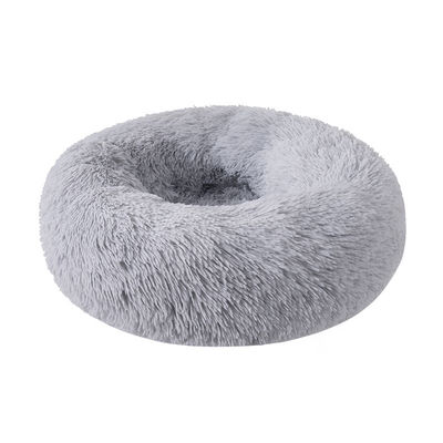 acheter Coussin de lit rond pour chien chauffant et doux, personnalisable, respectueux de l'environnement, niche pour animaux de compagnie online manufacture