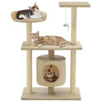 comprar Árbol rascador para gatos resistente, juguetes para mascotas, poste rascador para gatos con diseño versátil online manufacture