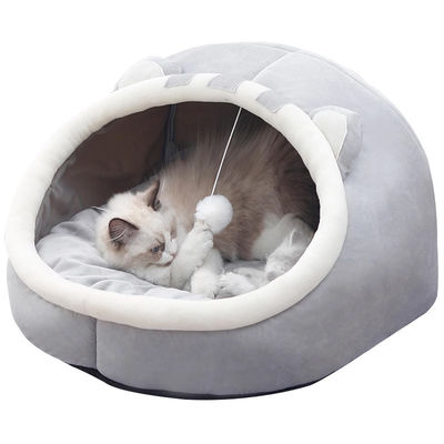 comprar Cama Semicerrada para Gatos para Dormir Cálida en Invierno, Casa para Dormir para Mascotas Reciclable online manufacture